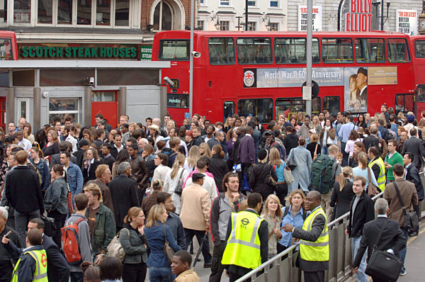 A major incident shut the whole London underground system down bringing...