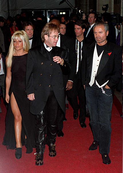 ELTON JOHN & GIANNI VERSACE