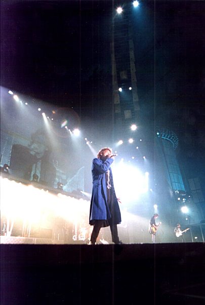 MICK JAGGER
British Pop Musician
On stage in Japan during his Voodoo Lounge...