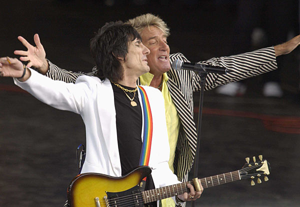 ROD STEWART & RONNIE WOOD