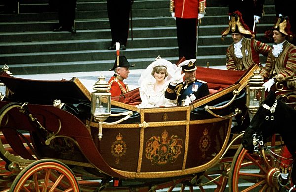 THE WEDDING OF HRH PRINCE OF WALES to LADY DIANA SPENCER
St Paul's Cathedral...