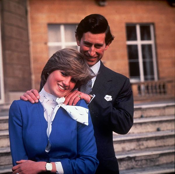 HRH PRINCE OF WALES and LADY DIANA SPENCER
On the day their engagement is...