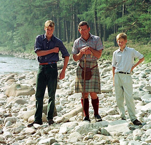 Left to Right:
HRH PRINCE WILLIAM; HRH PRINCE OF WALES and HRH PRINCE...