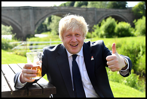 Boris Johnson Vote Leave campaigning