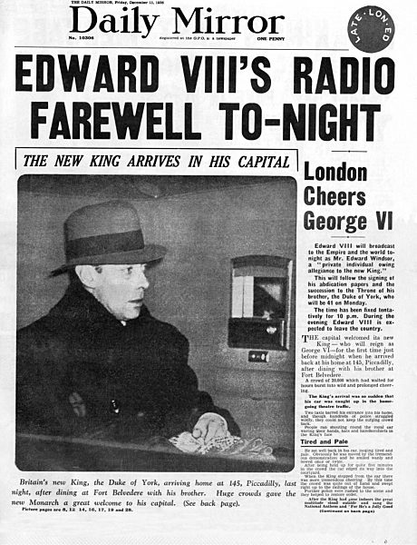 80 Years Since Edward VIII abdicated