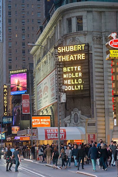 "Hello Dolly!" prepares to open on Broadway in New York