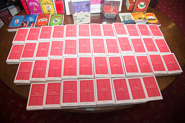 Sir Salman Rushdie Book Signing - Waterstones Gower Street, London