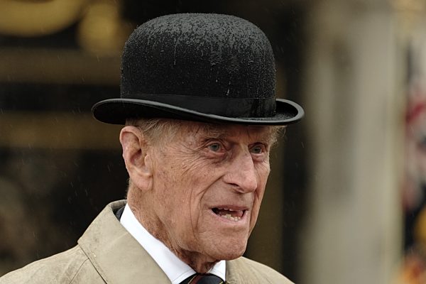 The Duke of Edinburgh attends The Captain General's Parade on the Buckingham Palace Forecourt in London on Wednesday 2nd August 2017.