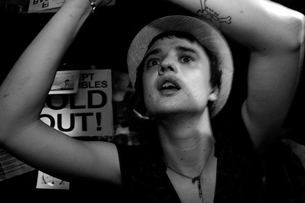 Pete Doherty, singer with Babyshambles / The Libertines, UK 2004