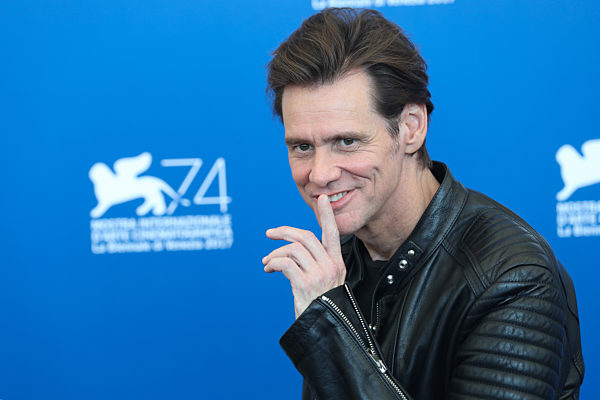 Jim Carrey attends the 'Jim & Andy: The Great Beyond - The Story Of Jim Carrey & Andy Kaufman With A Very Special, Contractually Obligated Mention Of Tony Clifton' photocall during the 74th Venice Film Festival on September 5, 2017 in Venice, Italy.