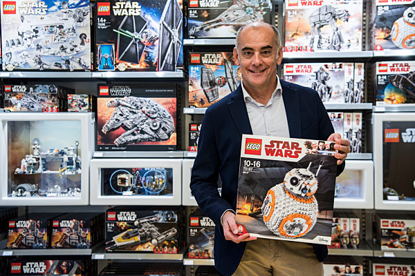 Opening of new Lego Store in Rome Italy