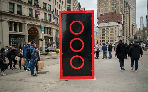 Giant LEGO brick celebrates company's 60 year anniversary