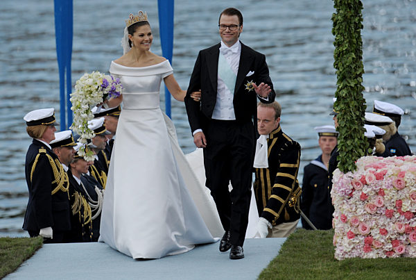 Hochzeit Prinzessin Victoria - Boot