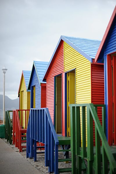 Südafrika - Bunte Strandhäuser