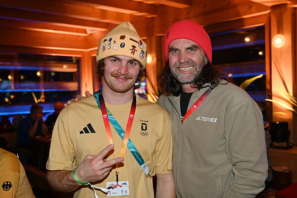 Deutsches Haus - Olympische Winterspiele 2026 - Alexander Huber