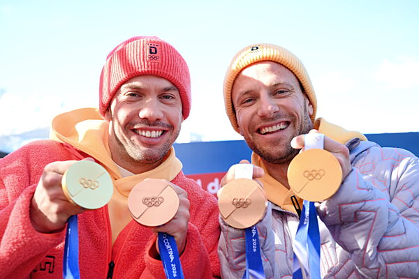 Tobias Wendl und Tobias Arlt - Olympische Winterspiele Milano Cortina 2026