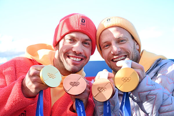 Tobias Wendl und Tobias Arlt - Olympische Winterspiele Milano Cortina 2026