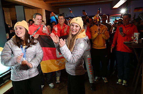 Coletta Rydzek und Laura Gimmler - Olympische Winterspiele Milano Cortina 2026
