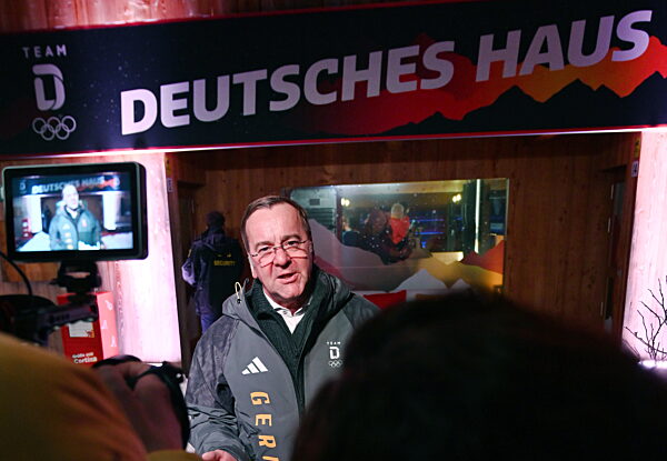 Boris Pistorius - Olympische Winterspiele Milano Cortina 2026