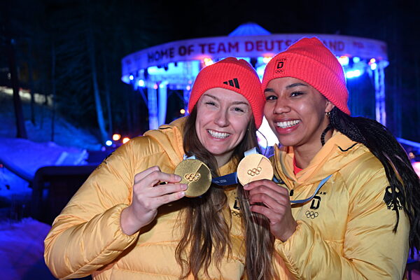 Laura Nolte und Deborah Levi - Olympische Winterspiele Milano Cortina 2026