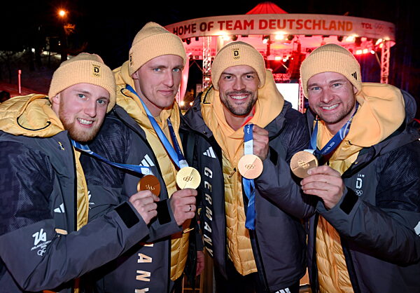 Bobteam Johannes Lochner - Olympische Winterspiele Milano Cortina 2026