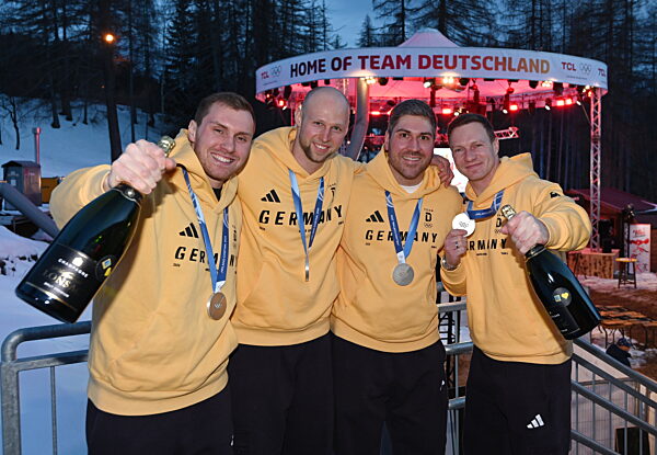 Bobteam Francesco Friedrich - Olympische Winterspiele Milano Cortina 2026