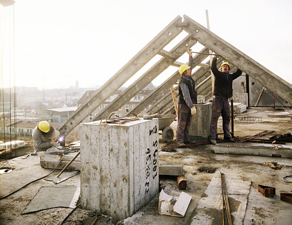 DDR - Neue WBS-70-Wohnungen 1982