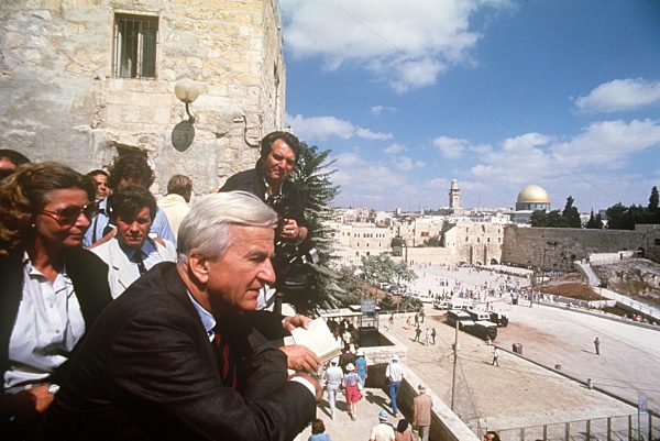 German President von Weizsaecker in Israel