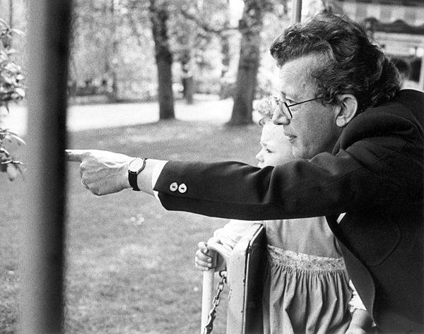 Dieter Thomas Heck mit Tochter Saskia 1980