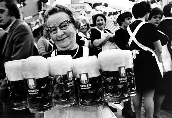 Waitress of the Oktoberfest