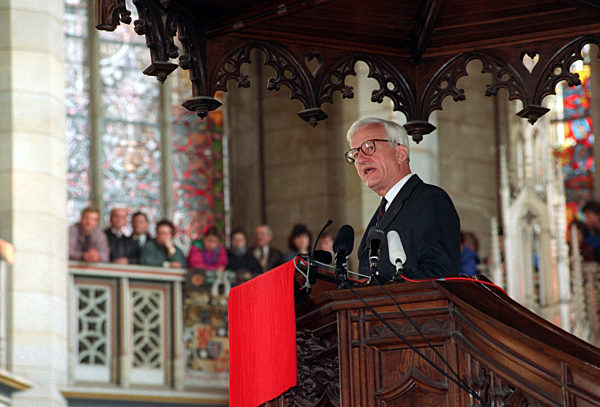 Festgottesdienst (Archivfoto und Text 1992)
