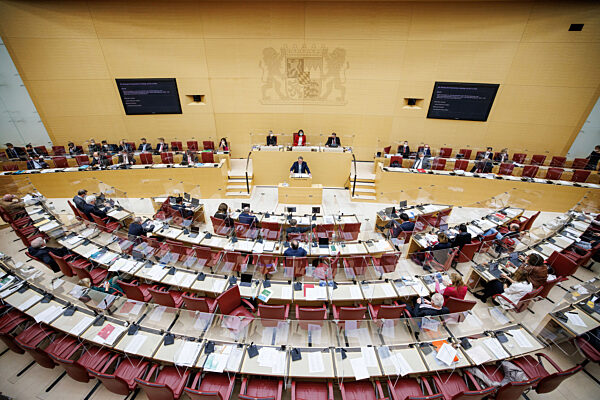 Sitzung des bayerischen Landtags