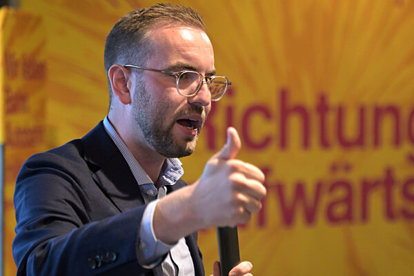 Wahlkampf der FDP Brandenburg mit Lindner