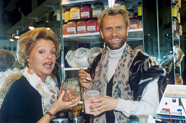 Nadja Tiller with Visagis Renee Koch