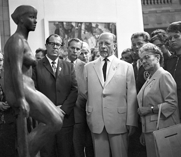 DDR - Kunstausstellung - Ulbricht
