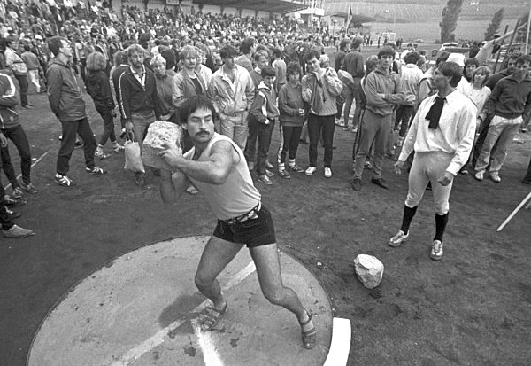 DDR - Friedrich-Ludwig-Jahn-Turnfest 1986 - 15-kg-Steinstoßen