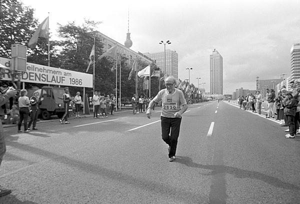 DDR - Friedenslauf 1986