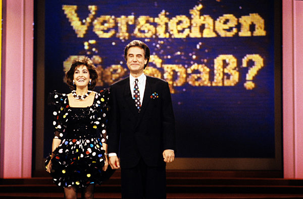 Paola and Kurt Felix in "Verstehen Sie Spaß?"