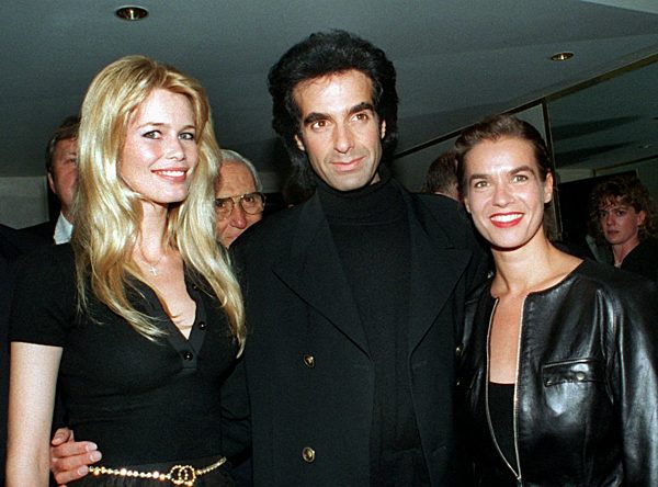 David Copperfield mit Claudia Schiffer und Katarina Witt