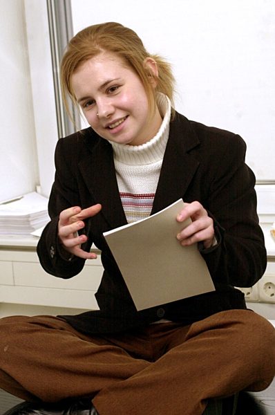 Josefine Preuß aus der TV-Serie "Schloss Einstein"