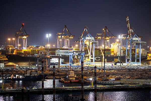 Containerhafen von Haifa