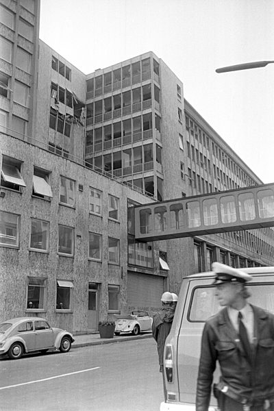 RAF - Bombenexplosion im Springer Verlag 1972