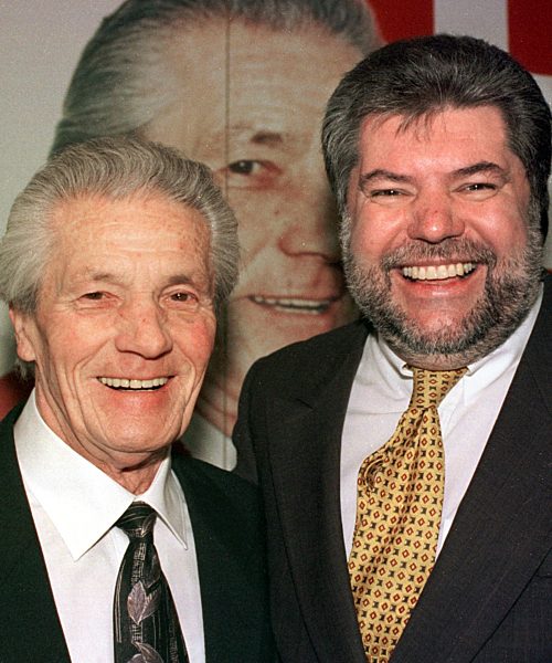 Fußball: Ottmar Walter und Kurt Beck