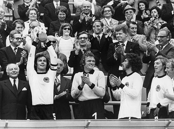 Soccer World Cup 1974: Germany wins World Cup - Franz Beckenbauer