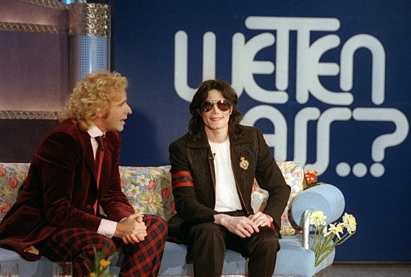Michael Jackson wirbt in «Wetten daß..?» für Benefiz-Projekt