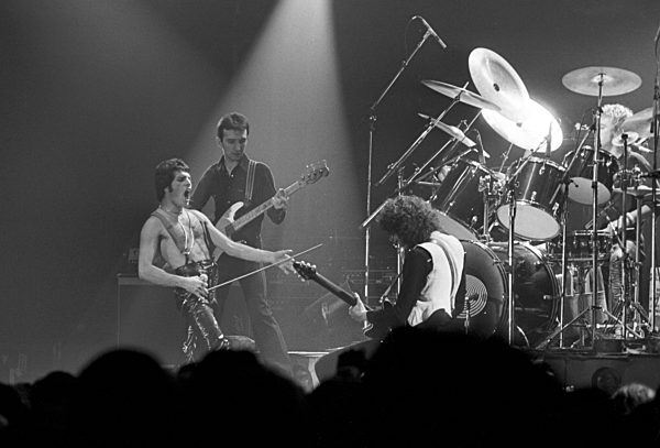 Rockband "Queen" 1979 in Hamburg