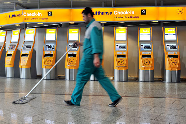 Pilotenstreik - Frankfurt