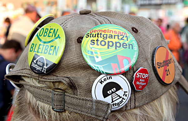 Proteste gegen Stuttgart 21