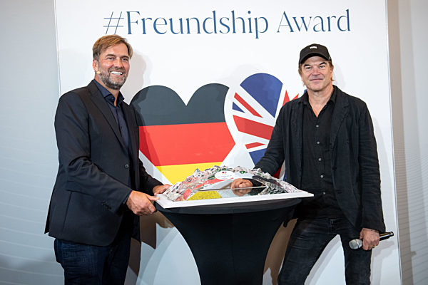 German-Britisch-Freundship-Award für Jürgen Klopp