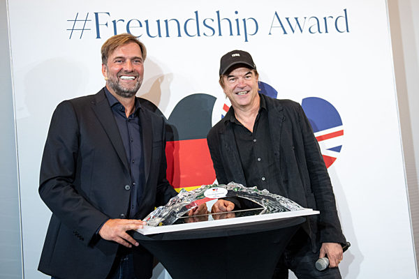 German-Britisch-Freundship-Award für Jürgen Klopp